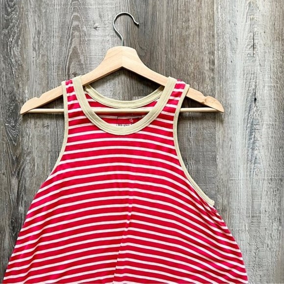 Free People We The Free Stripe Loose Tank - Picture 3 of 6